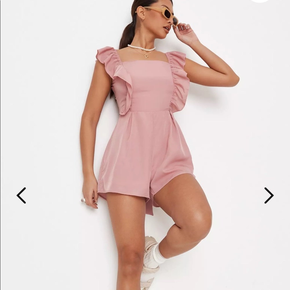 NWT - Missguided Open-back Romper